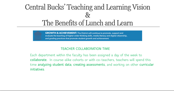 Teacher Collaboration Time 
